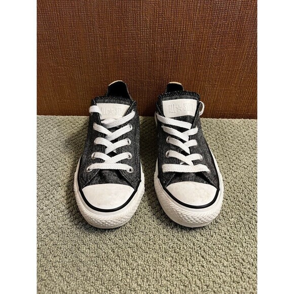 Chuck Taylor, Converse, Grey, Denim Look Sizes: US Men's 3 - US Women's 5 - Picture 1 of 5
